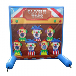 Clown Toss Carnival Game