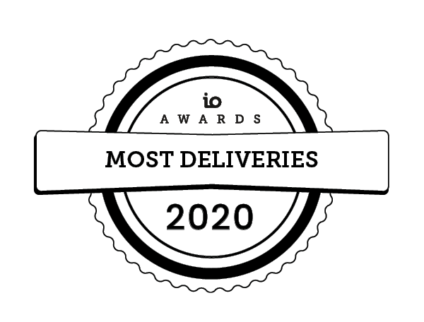 io awards deliveries 2020 IO Awards