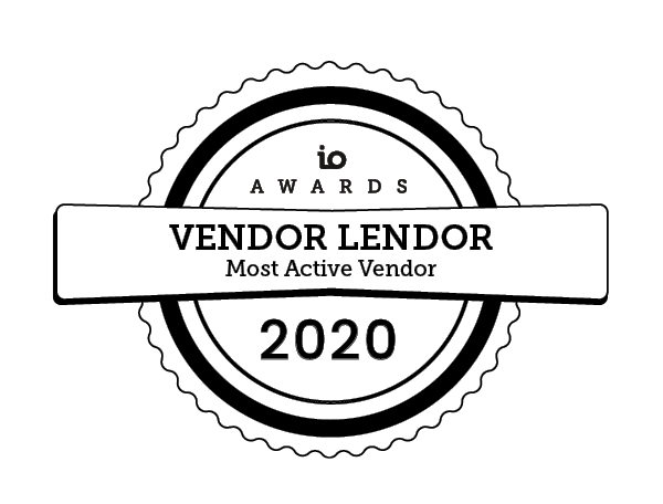 io awards vendor 2020 IO Awards